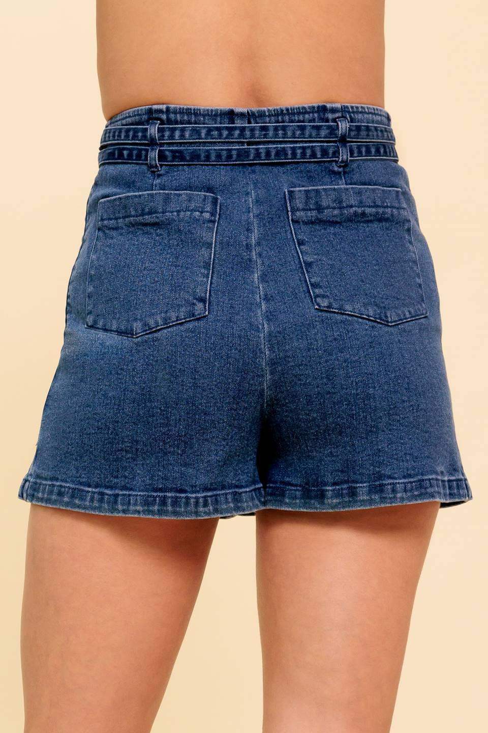 SUNDAY AFTERNOONS MEDIUM INDIGO SKORT - Flying Tomato - Flyclothing LLC
