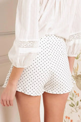 MAKES ME SMILE WOVEN SKORT - Flying Tomato - Flyclothing LLC