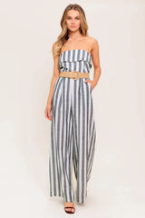 URBAN SOUL WOVEN JUMPSUIT - Flying Tomato - Flyclothing LLC
