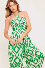 ANGELIC TOUCH GREEN WOVEN JUMPSUIT - Flying Tomato - Flyclothing LLC