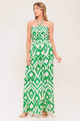 ANGELIC TOUCH GREEN WOVEN JUMPSUIT - Flying Tomato - Flyclothing LLC
