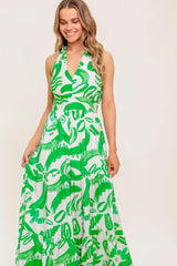 GARDEN WHISPER GREEN WOVEN JUMPSUIT - Flying Tomato - Flyclothing LLC