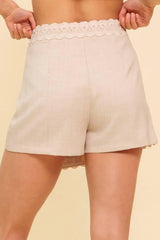 SURFING BY MOONLIGHT WOVEN SKORT - Flying Tomato - Flyclothing LLC