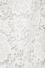 JUST ENOUGH OFF WHITE WOVEN LACE JUMPSUIT - Flying Tomato - Flyclothing LLC