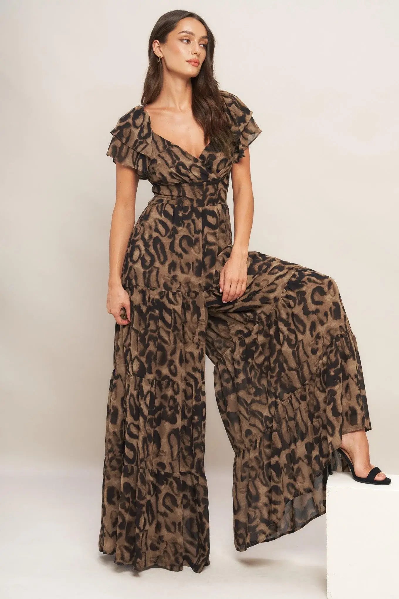 WILD TEMPTATION WOVEN JUMPSUIT - Flying Tomato - Flyclothing LLC
