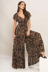 WILD TEMPTATION WOVEN JUMPSUIT - Flying Tomato - Flyclothing LLC