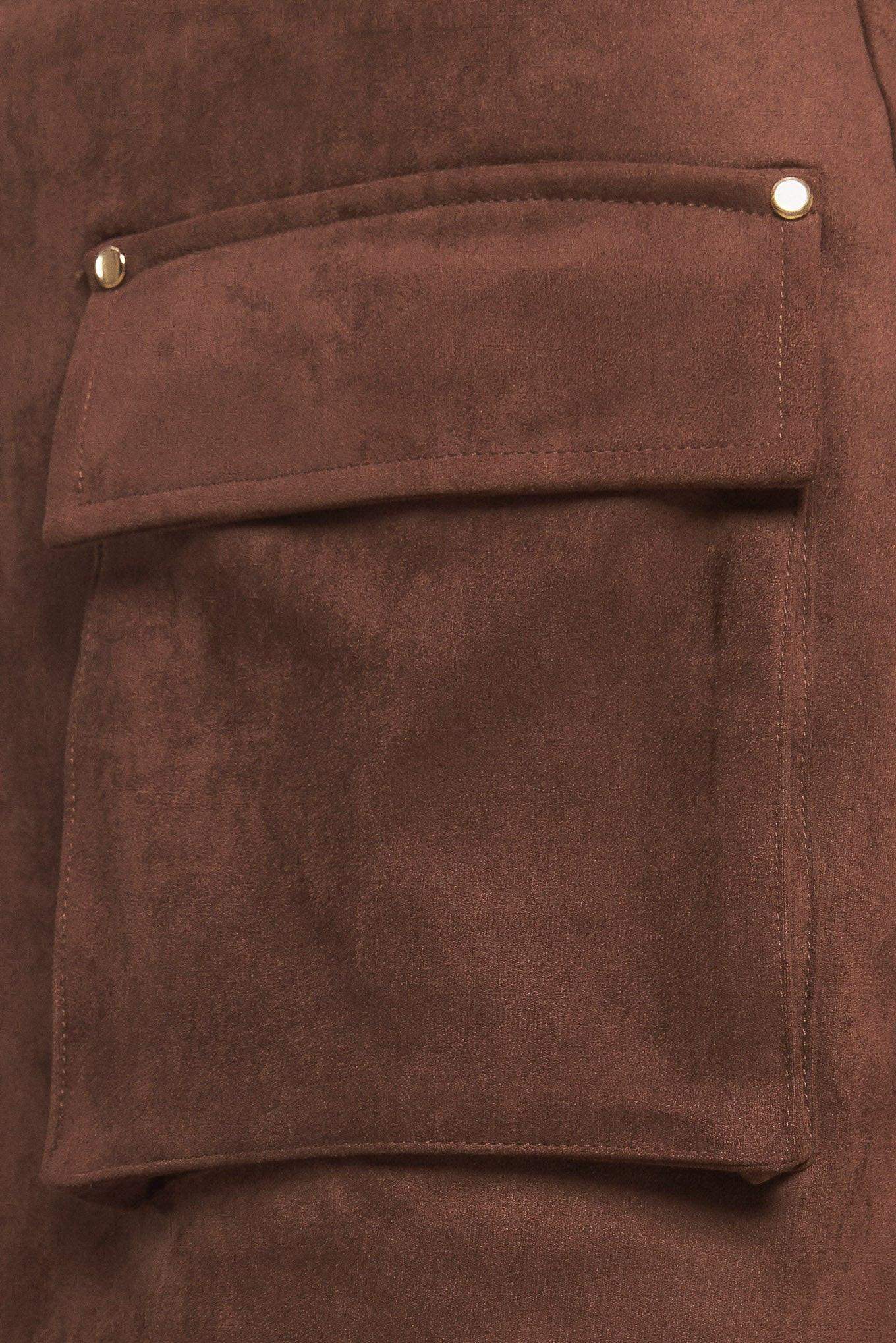 WESTERN ROMANCE FAUX SUEDE SKORT - Flying Tomato - Flyclothing LLC