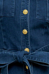 UTILITY QUEEN DENIM JUMPSUIT - Flying Tomato - Flyclothing LLC