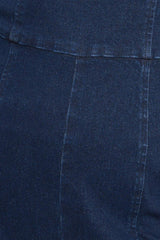 TRENDSETTING MEDIUM INDIGO DENIM JUMPSUIT - Flying Tomato - Flyclothing LLC