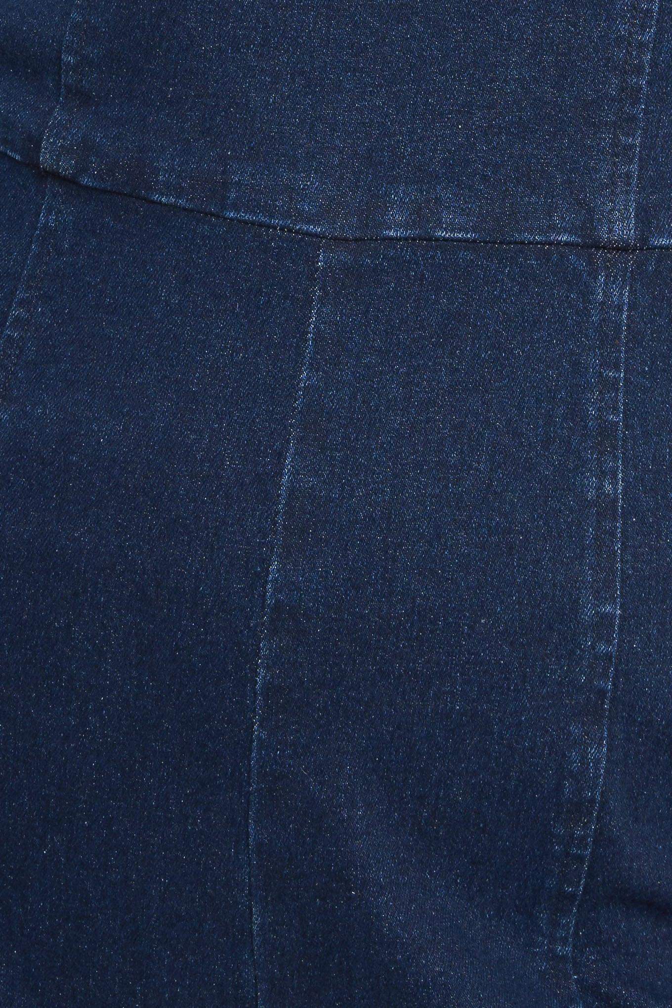 TRENDSETTING MEDIUM INDIGO DENIM JUMPSUIT - Flying Tomato - Flyclothing LLC