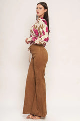 WILD HONEY FAUX SUEDE PANTS - Flying Tomato - Flyclothing LLC