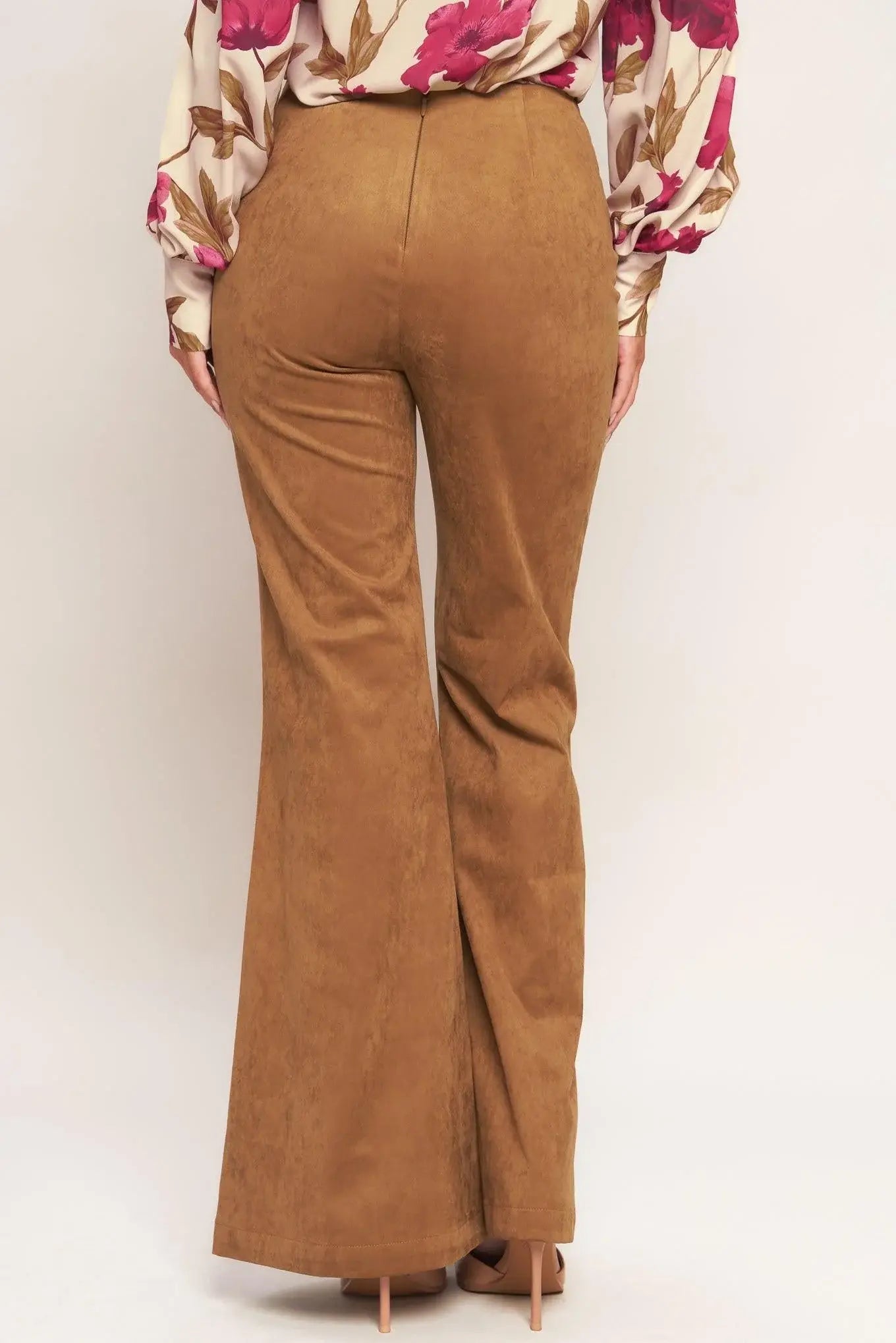 WILD HONEY FAUX SUEDE PANTS - Flying Tomato - Flyclothing LLC
