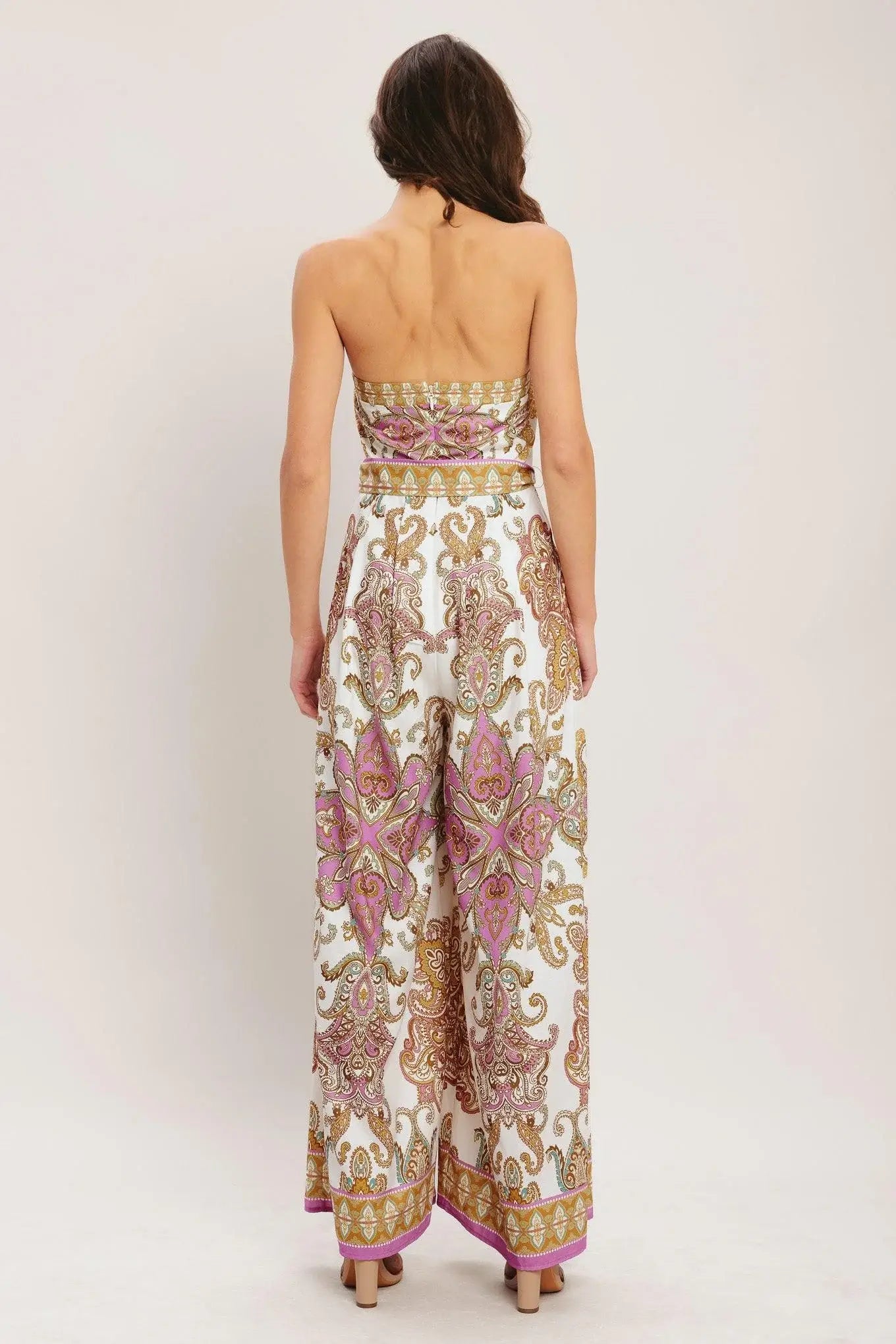 MEDITERRANEAN DREAM WOVEN JUMPSUIT - Flying Tomato - Flyclothing LLC