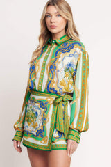 VINTAGE HEIRESS WOVEN SKORT - Flying Tomato - Flyclothing LLC