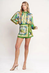 VINTAGE HEIRESS WOVEN SKORT - Flying Tomato - Flyclothing LLC