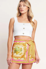 VINTAGE HEIRESS WOVEN SKORT - Flying Tomato - Flyclothing LLC