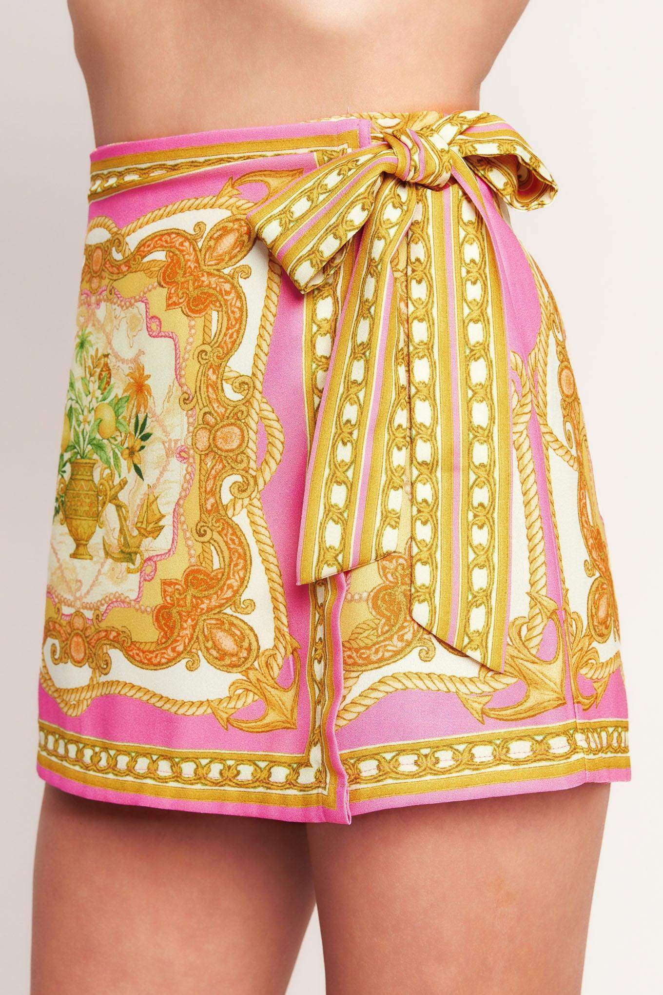 VINTAGE HEIRESS WOVEN SKORT - Flying Tomato - Flyclothing LLC