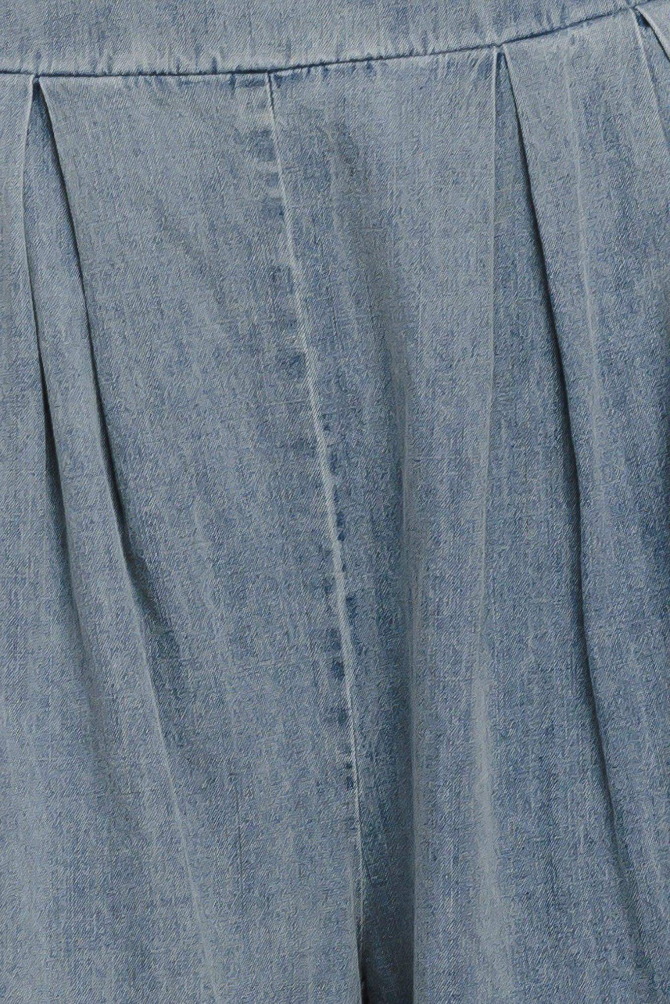 RELAXED DRAPE LIGHTWEIGHT DENIM PANTS - Flying Tomato - Flyclothing LLC