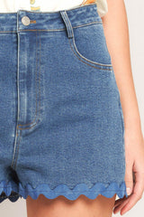 SUNNY DAY DENIM SHORTS - Flying Tomato - Flyclothing LLC