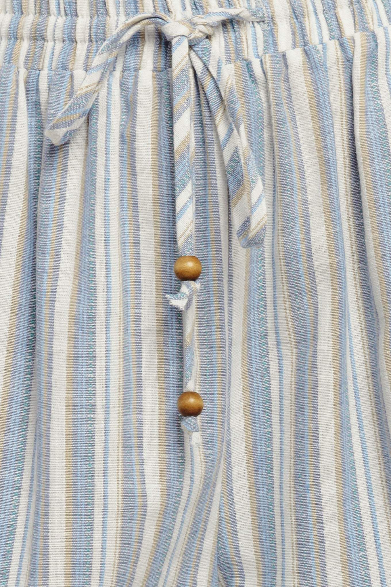 COASTAL DAY STRIP WOVEN PANTS - Flying Tomato - Flyclothing LLC