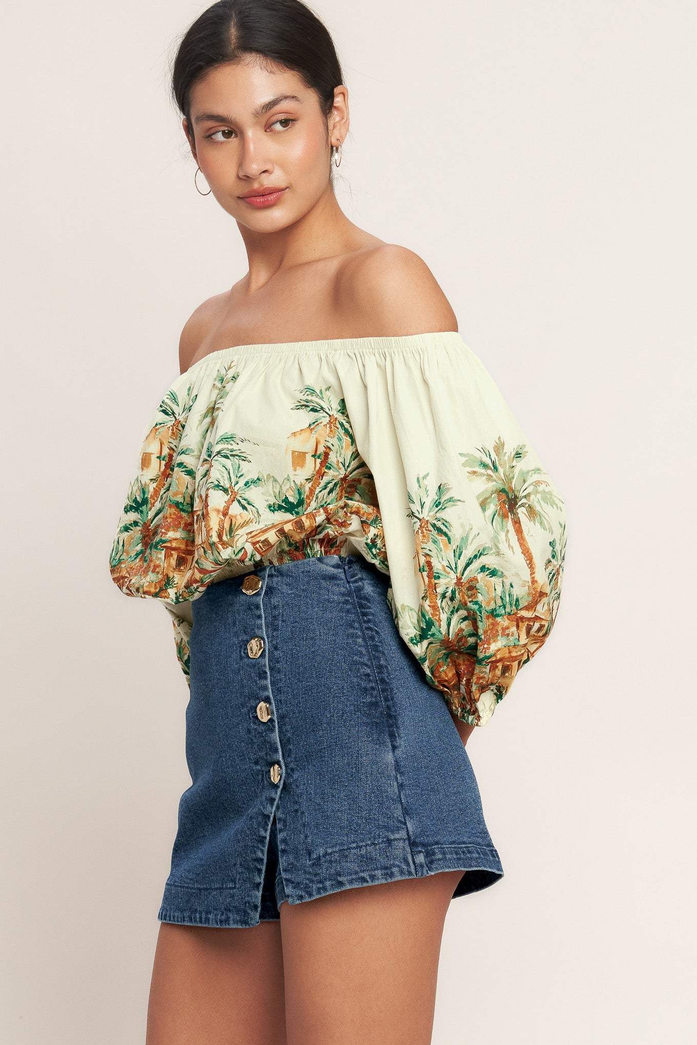 NO SECOND THOUGHT DENIM SKIRT - Flying Tomato - Flyclothing LLC