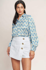 THE DETAILS MAKE IT WOVEN SKORT - Flying Tomato - Flyclothing LLC