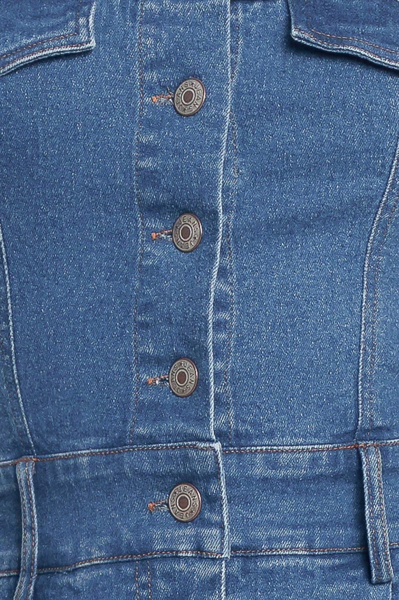 WEEKEND CRUSH DENIM ROMPER - Flying Tomato - Flyclothing LLC