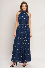 NIGHTFALL MUSE WOVEN JUMPSUIT - Flying Tomato - Flyclothing LLC