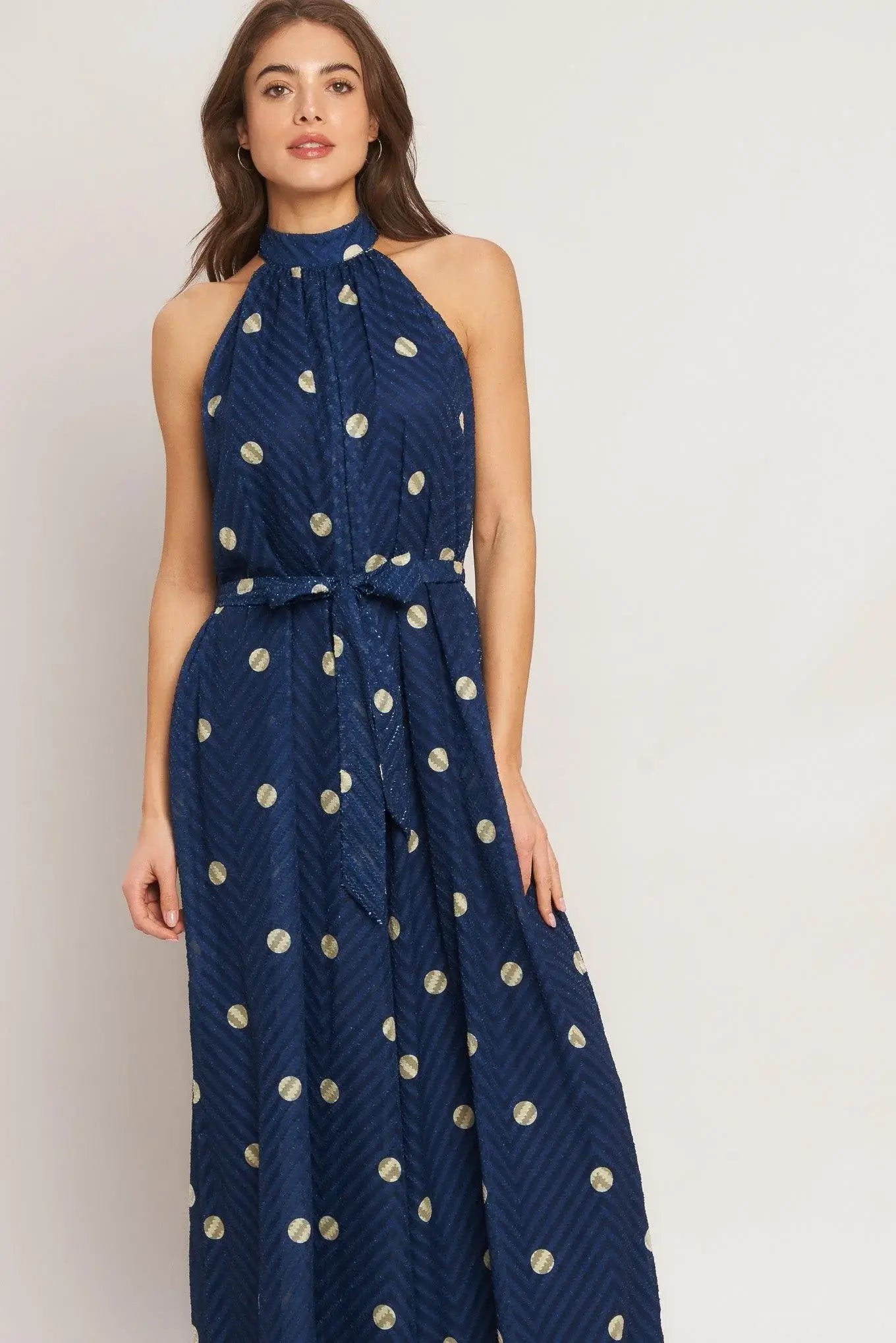 NIGHTFALL MUSE WOVEN JUMPSUIT - Flying Tomato - Flyclothing LLC