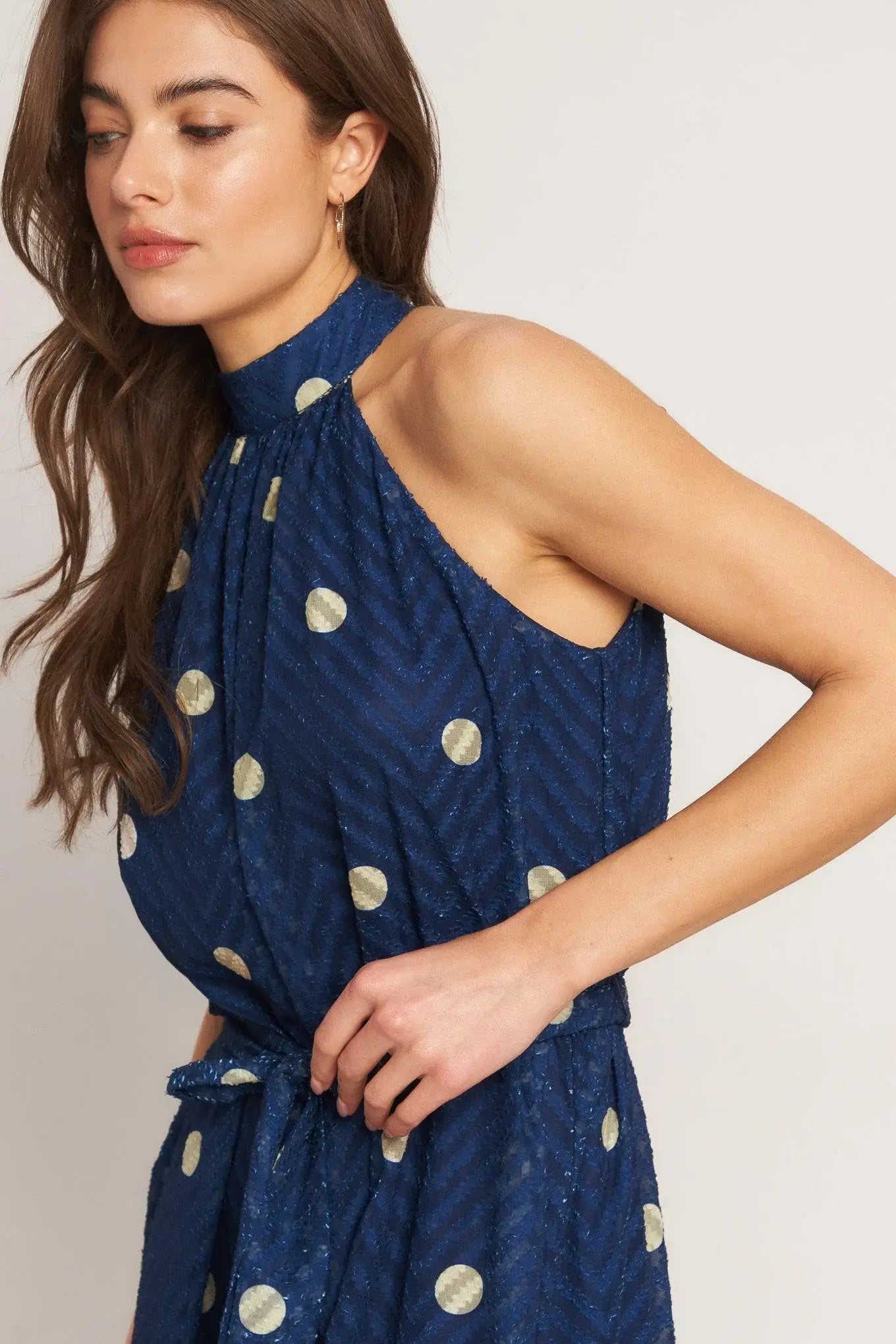 NIGHTFALL MUSE WOVEN JUMPSUIT - Flying Tomato - Flyclothing LLC