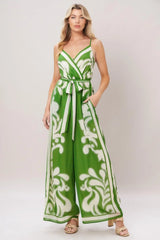 PALAZZO MUSE WOVEN JUMPSUIT - Flying Tomato - Flyclothing LLC