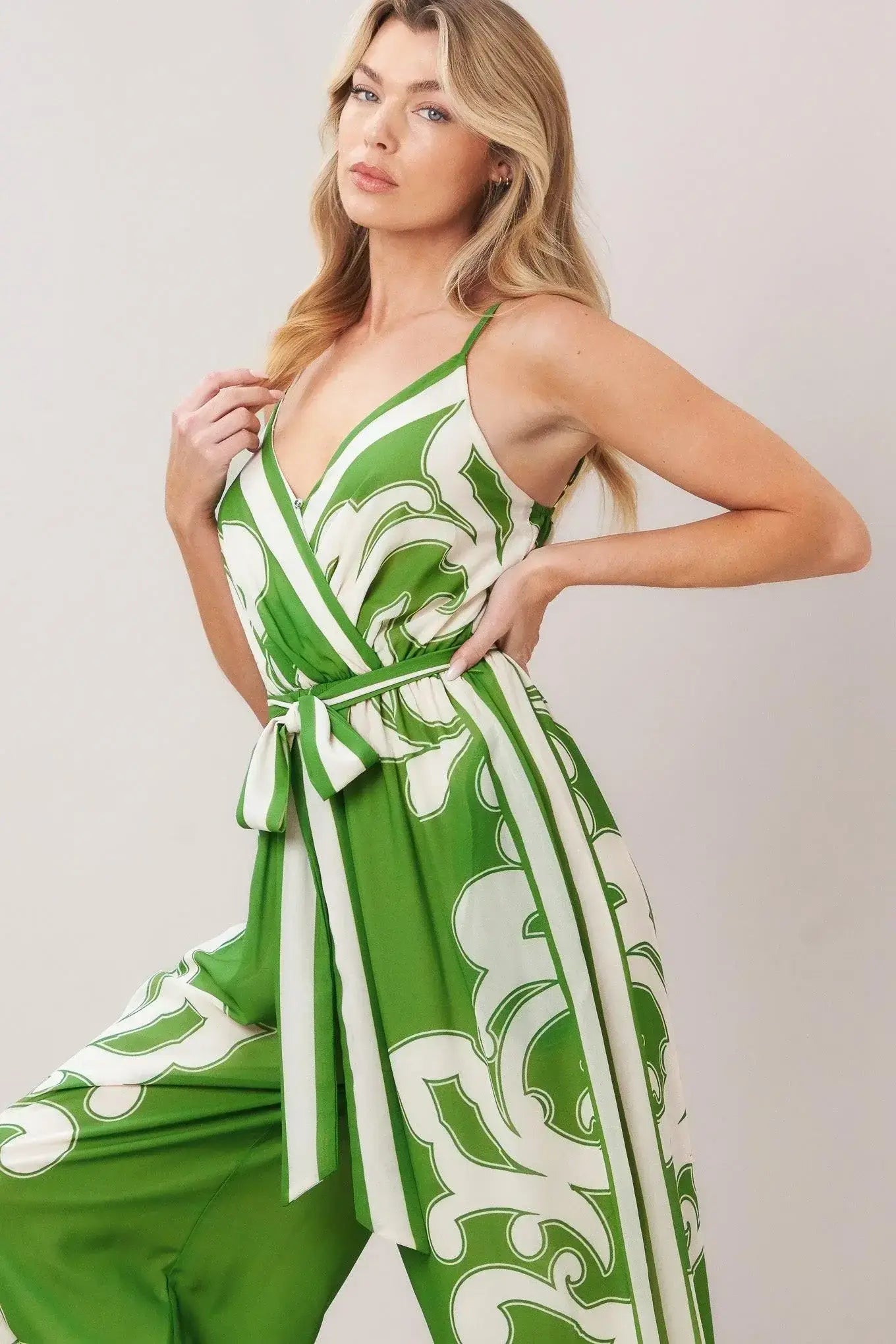 PALAZZO MUSE WOVEN JUMPSUIT - Flying Tomato - Flyclothing LLC