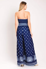 COASTAL SWAY WOVEN JUMPSUIT - Flying Tomato - Flyclothing LLC