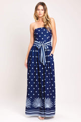 COASTAL SWAY WOVEN JUMPSUIT - Flying Tomato - Flyclothing LLC