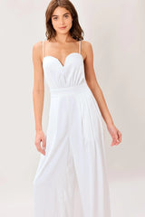MODERN EASE WOVEN JUMPSUIT - Flying Tomato - Flyclothing LLC