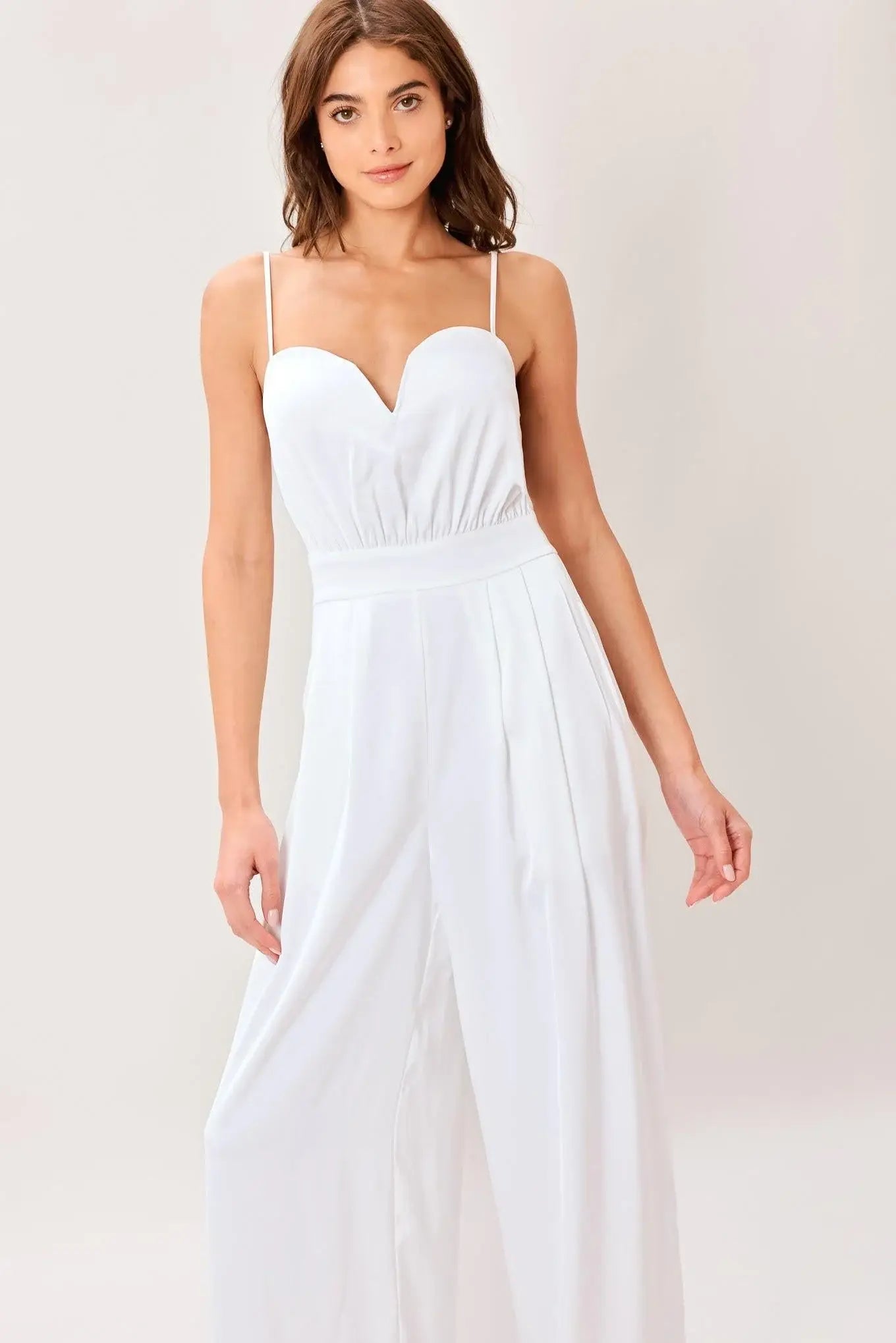 MODERN EASE WOVEN JUMPSUIT - Flying Tomato - Flyclothing LLC