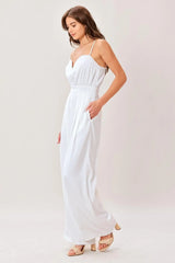 MODERN EASE WOVEN JUMPSUIT - Flying Tomato - Flyclothing LLC