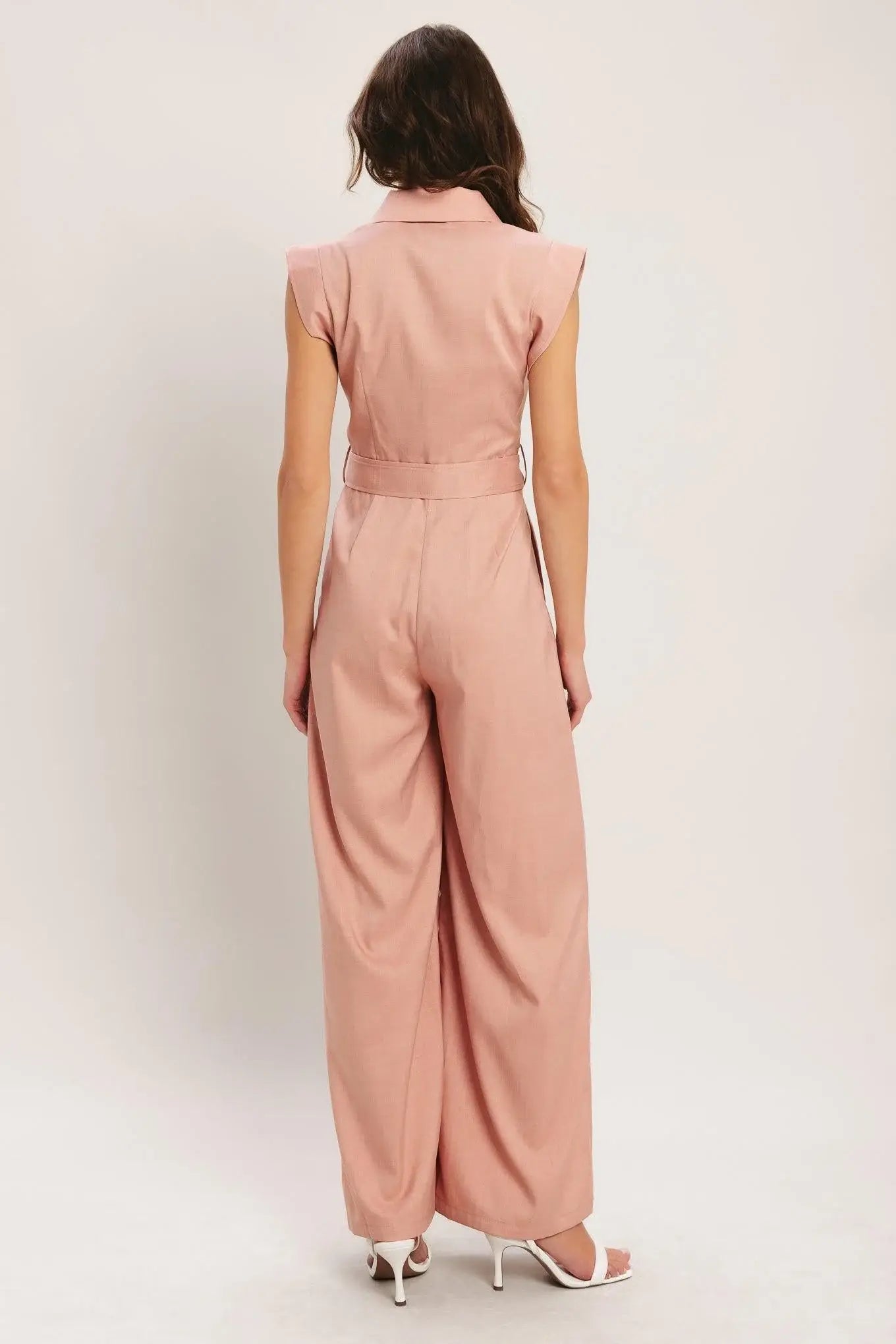 CITY ICON WOVEN JUMPSUIT - Flying Tomato - Flyclothing LLC