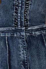 COOL STRUCTURE DENIM JUMPSUIT - Flying Tomato - Flyclothing LLC