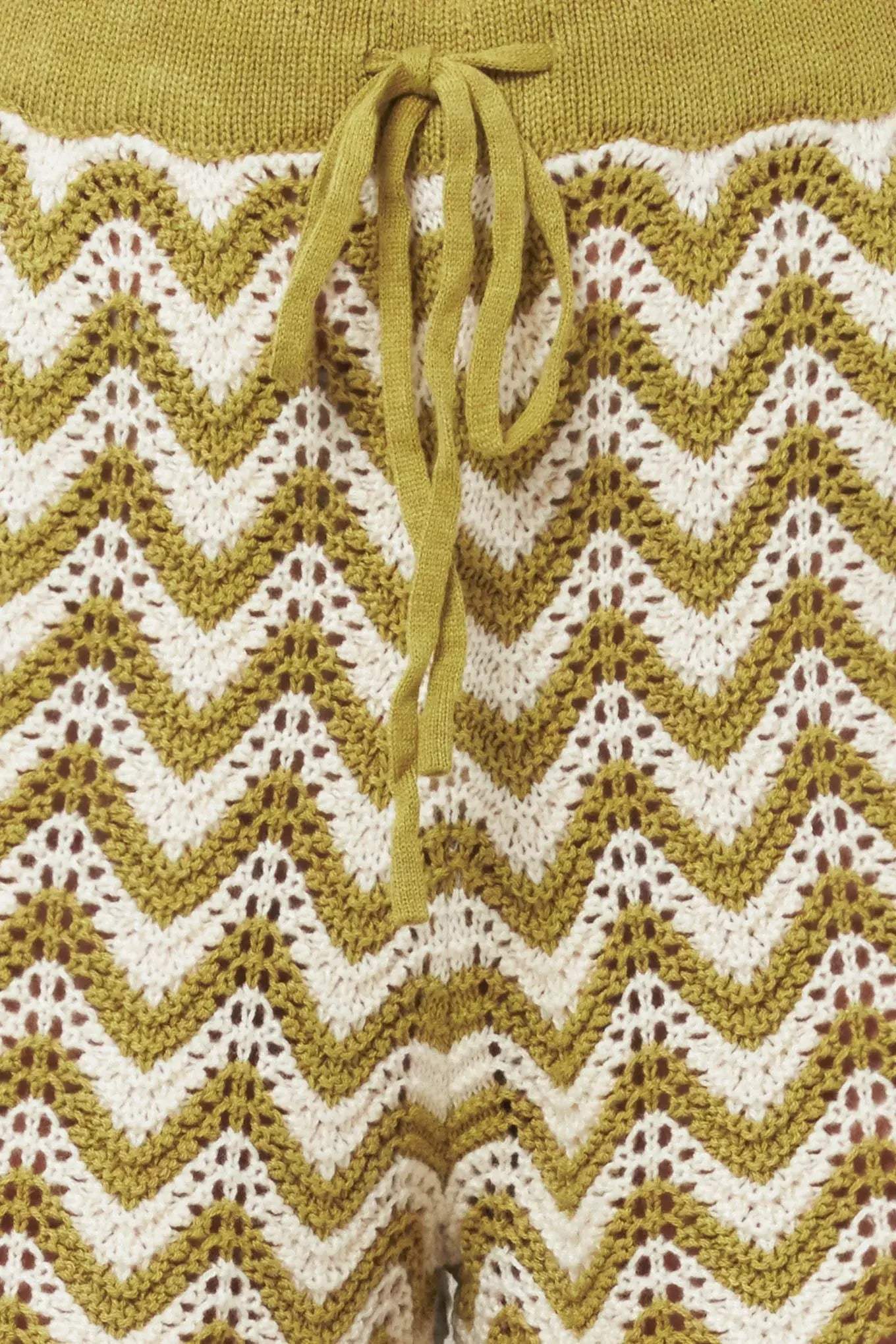 SUNSET STITCH CROCHET KNIT SHORTS - Flying Tomato - Flyclothing LLC