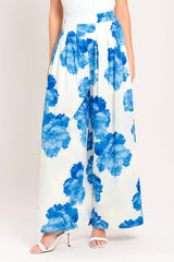 TROPIC BLUE WOVEN PANTS - Flying Tomato - Flyclothing LLC