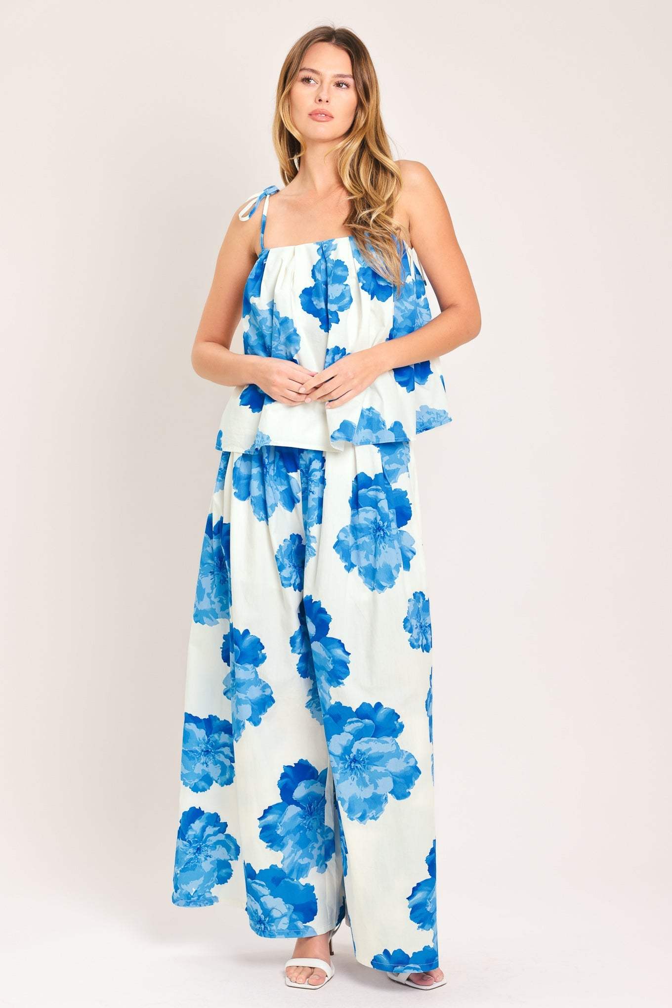 TROPIC BLUE WOVEN PANTS - Flying Tomato - Flyclothing LLC