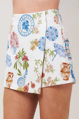 SUMMER ATELIER WOVEN SKORT - Flying Tomato - Flyclothing LLC