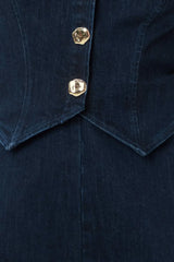 URBAN EDGE DENIM ROMPER - Flying Tomato - Flyclothing LLC