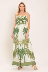 PALM SOCIETY WOVEN JUMPSUIT