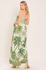PALM SOCIETY WOVEN JUMPSUIT