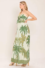 PALM SOCIETY WOVEN JUMPSUIT