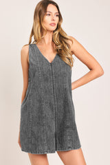COOL SWEET LIGHTWEIGHT DENIM ROMPER