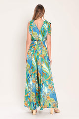SUNSET ISLAND WOVEN JUMPSUIT - Flying Tomato - Flyclothing LLC