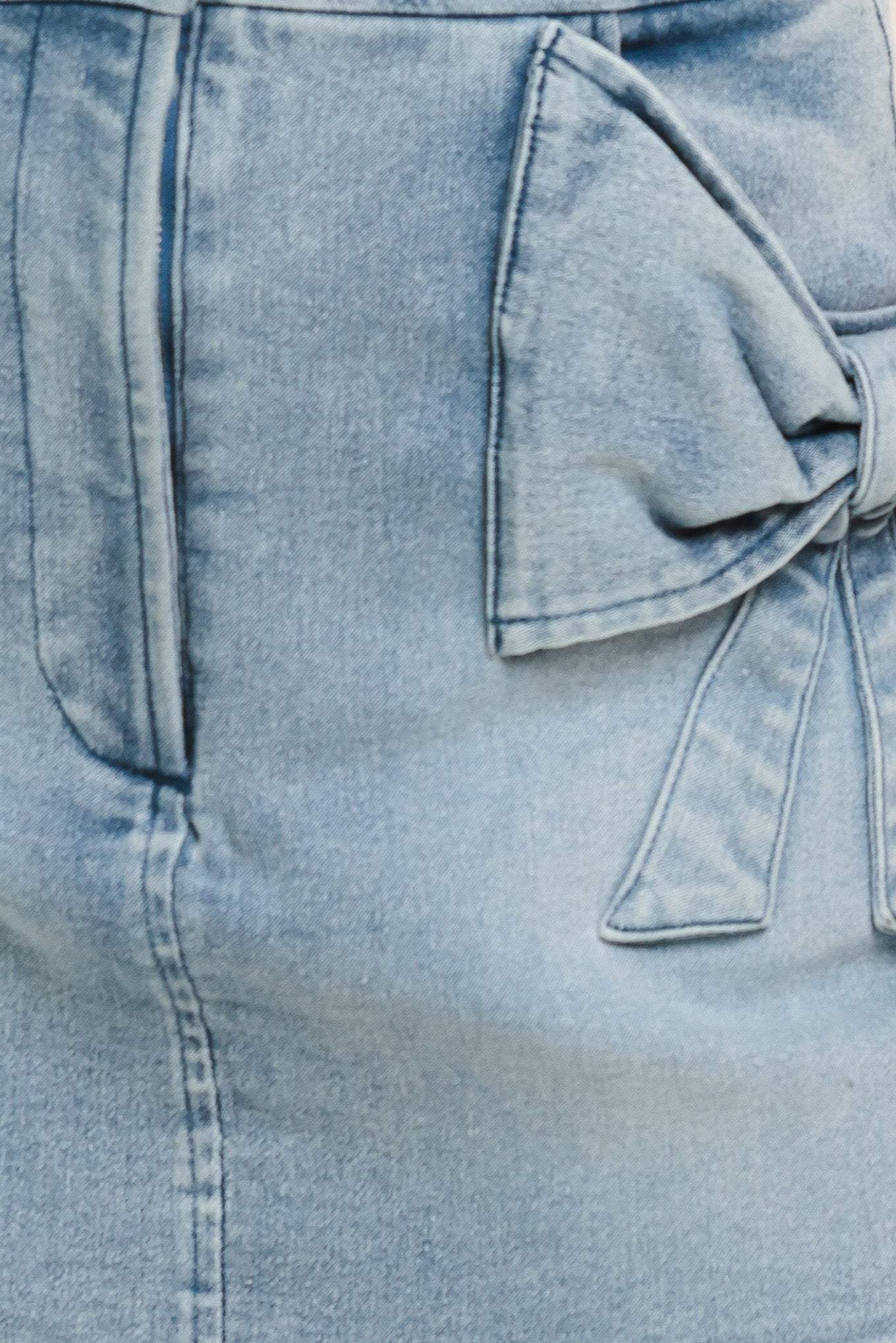 CUTE MOMENT DENIM SKORT - Flying Tomato - Flyclothing LLC